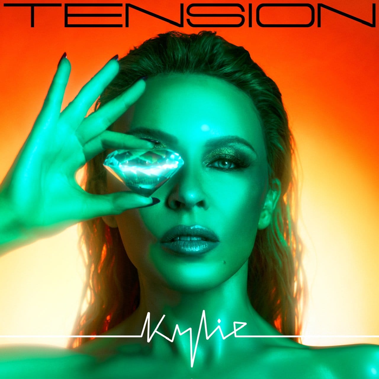 Kylie Tension Album Cover