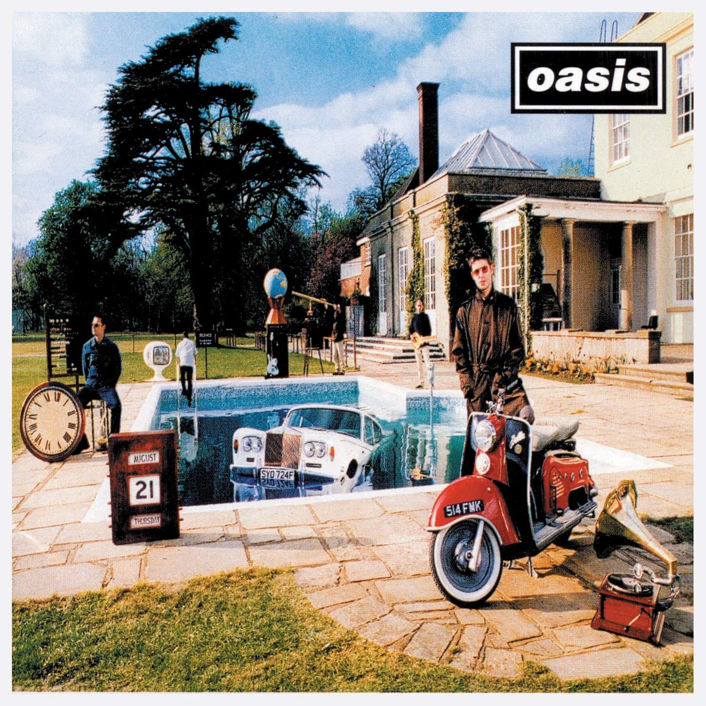 Oasis - Be Here Now Album Cover