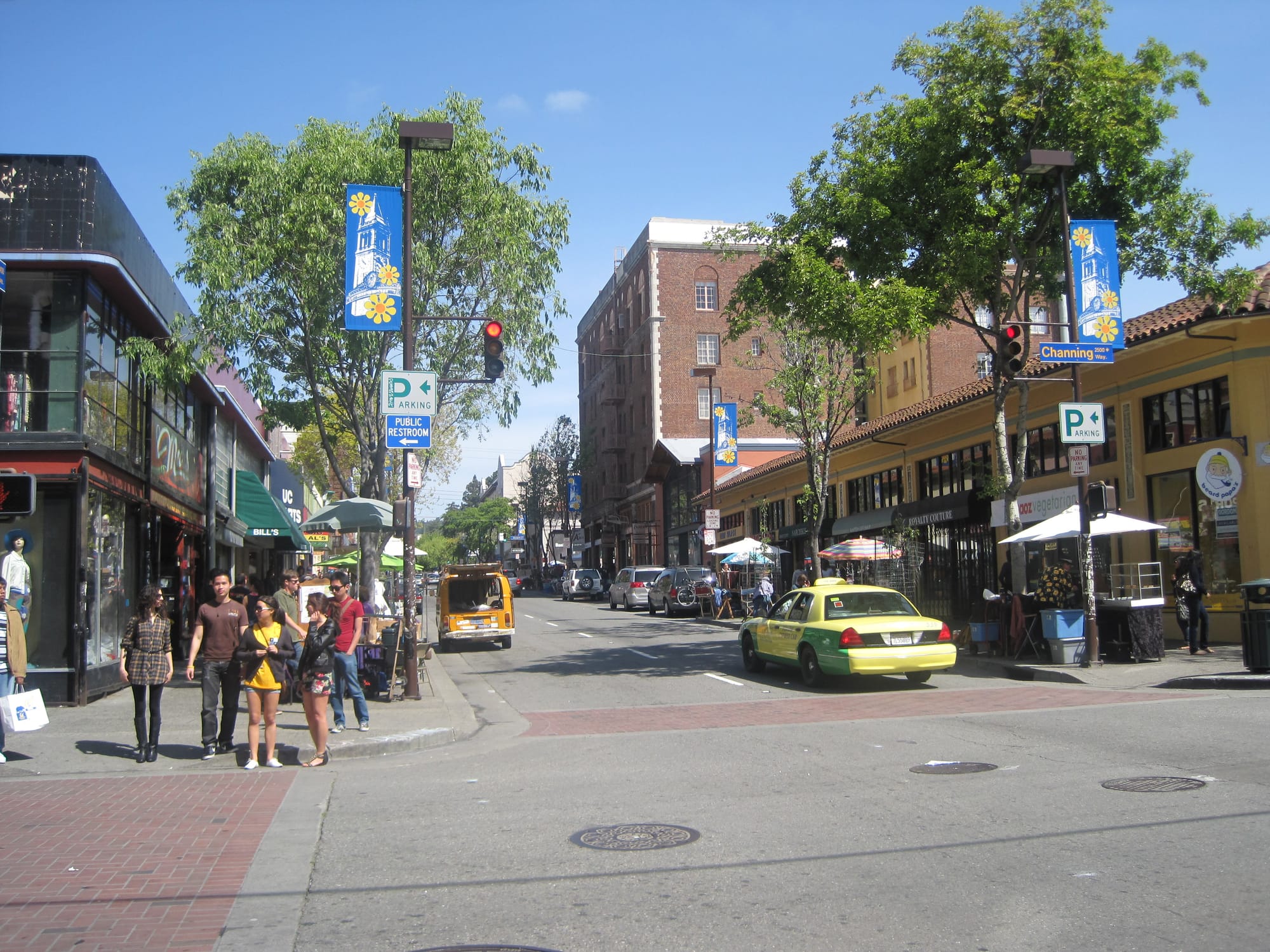 Telegraph Avenue in Berkeley, California